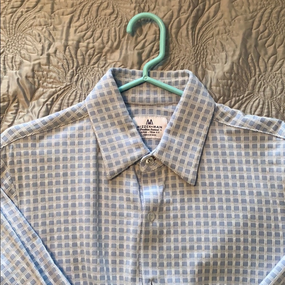 Mizzen + Main men’s button down shirt